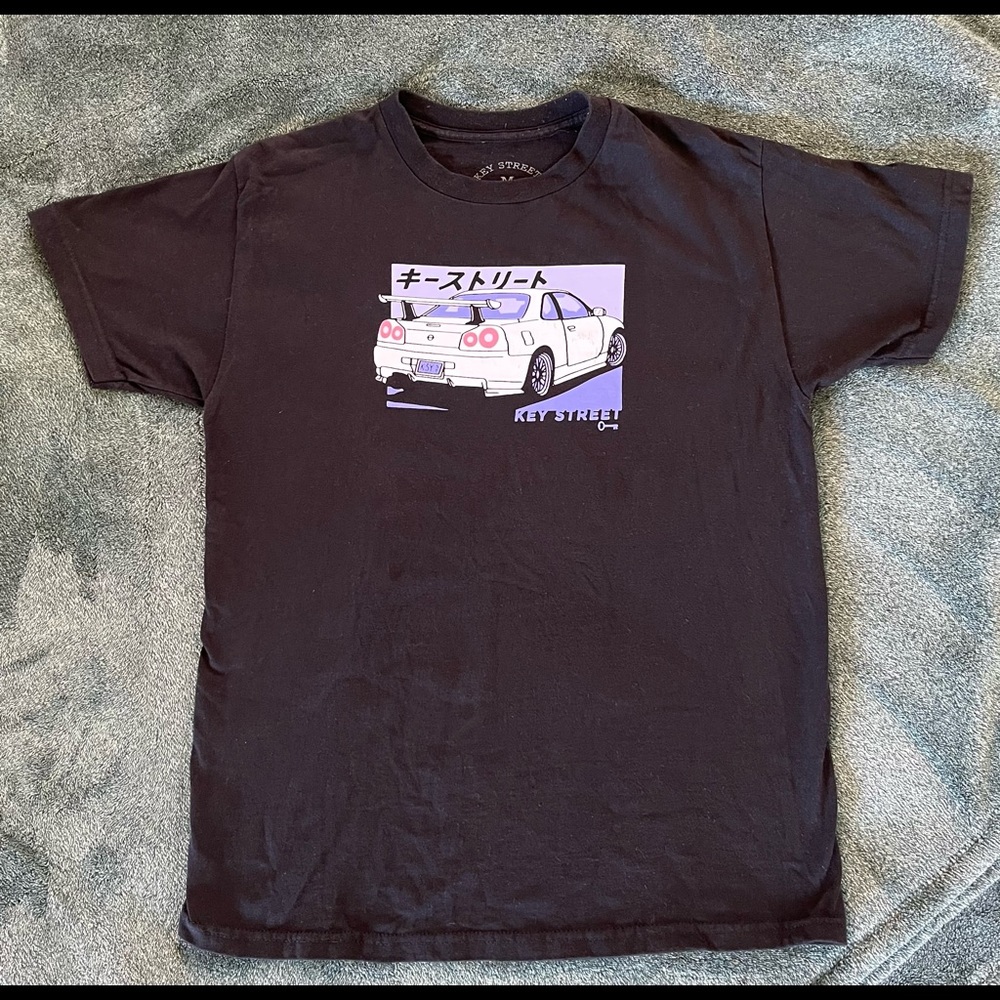 Key Street Kaiju Kuruma Black T-Shirt